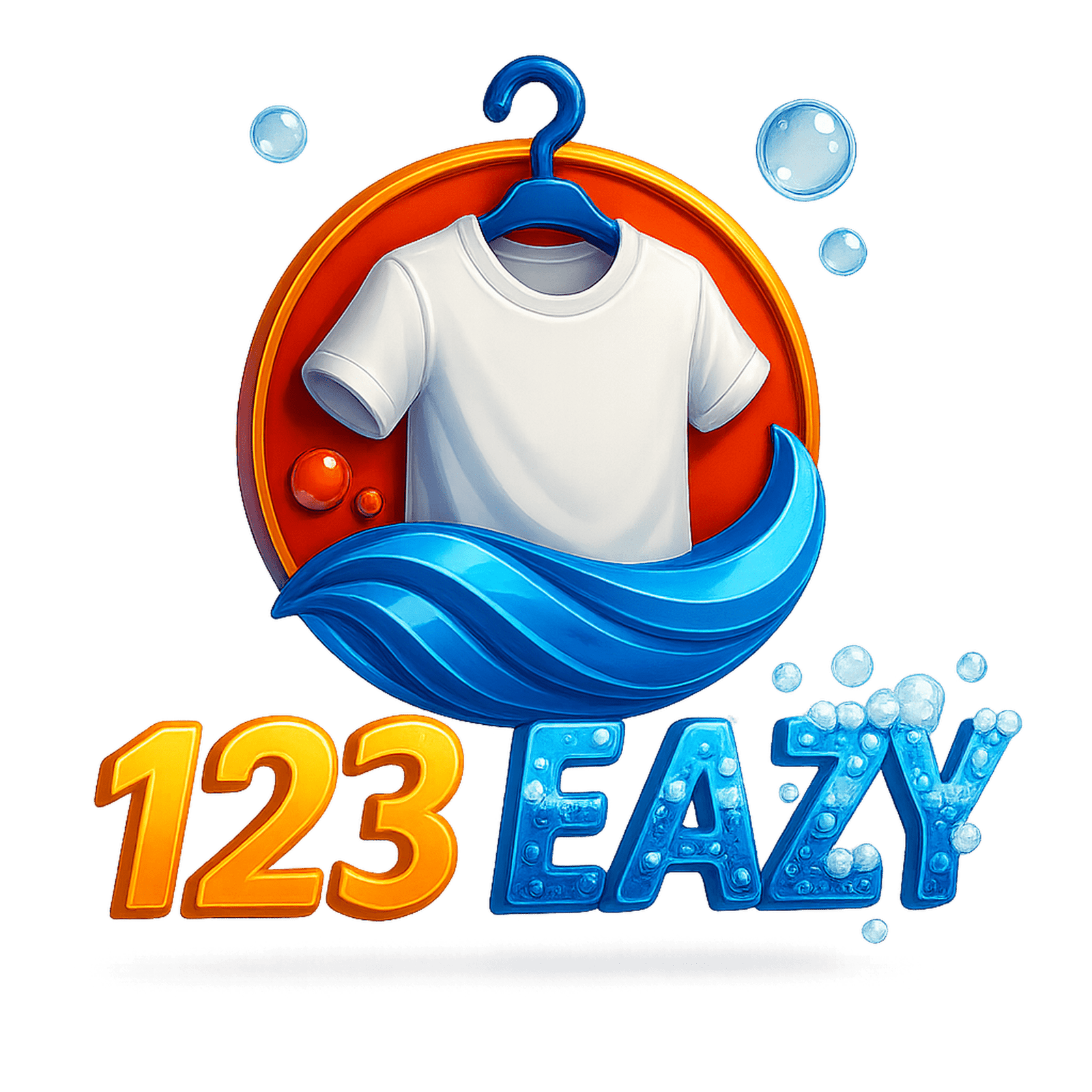 123Eazy Wash & Fold Logo